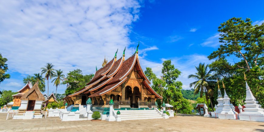 Wat Xieng Thong in Luang prabang Laos