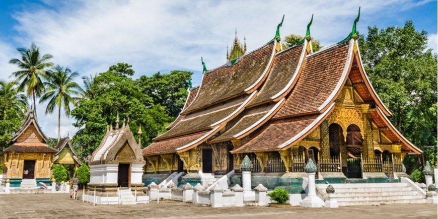 Wat Xieng Thong temple in Laos